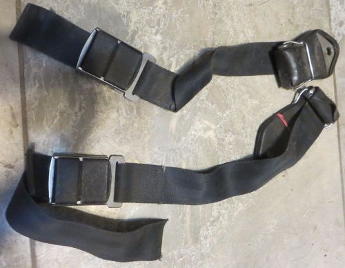 1964 1/2 1965 1966 mustang fairlane tbird deluxe seatbelt seat belt w/ retract