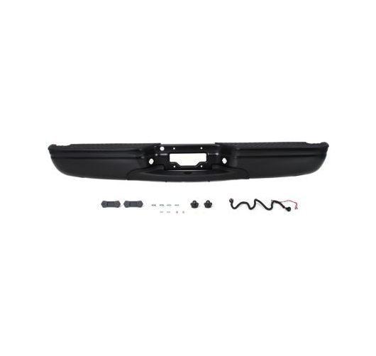 New step bumper rear painted - black f150 truck f250 styleside ford fo1103102