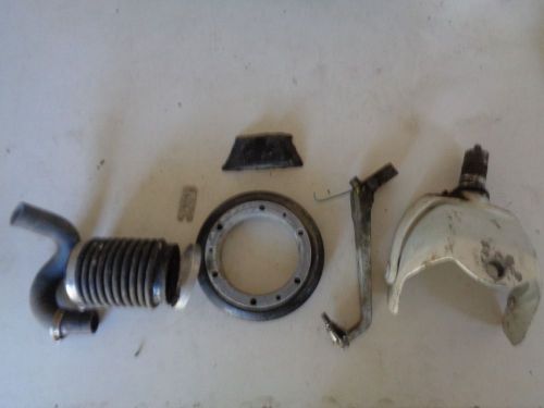 Volvo penta aq280 stern drive steering assy (fork, helmet, tiller, bellows )