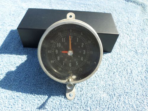 1966 - 1967 chevelle el camino  console clock  66 67