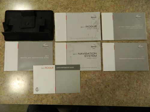 2011 nissan rogue owners manual .. supplements .. holder  .. pouch