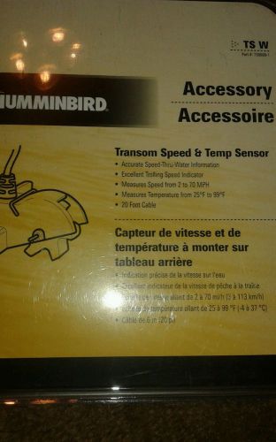 Hummingbird  transom speed &amp;  temp sensor