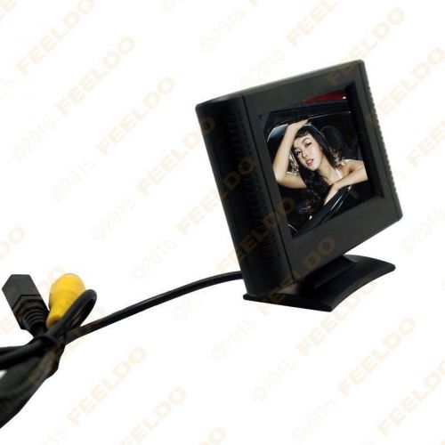 Auto digital 2.5&#034; car rear view tft/lcd monitor for dvd vcr backup 1365