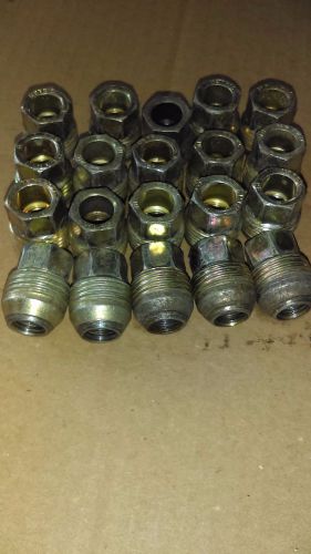 20 gm chevy pontiac 12x1.5 dual thread oem lug nut open external threaded 19mm