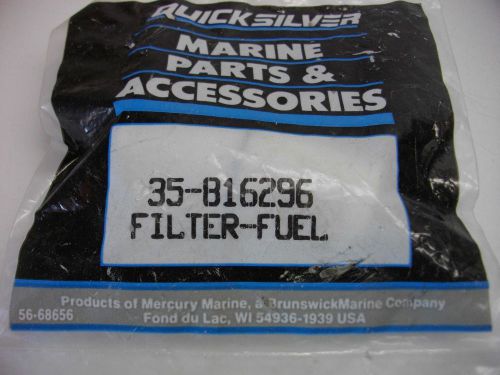 Quicksilver mercury mercruiser 1/4 inch inline fuel filter  35-816296