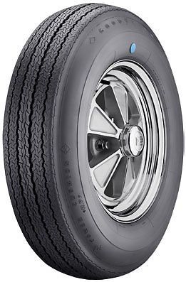 Goodyear blue dot hp power cushion tire 1965/1966 shelby gt 350 775/15