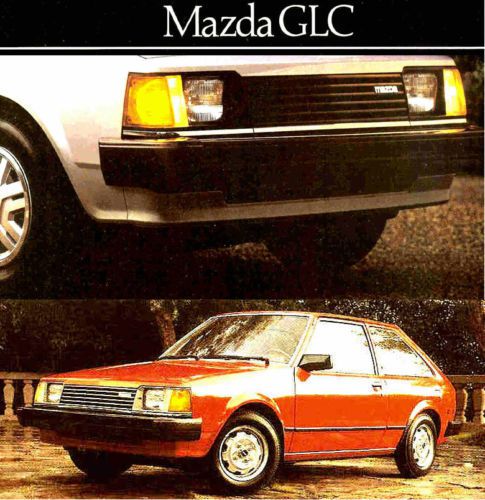 1981 mazda glc factory brochure -glc 3d sport-4d-5d