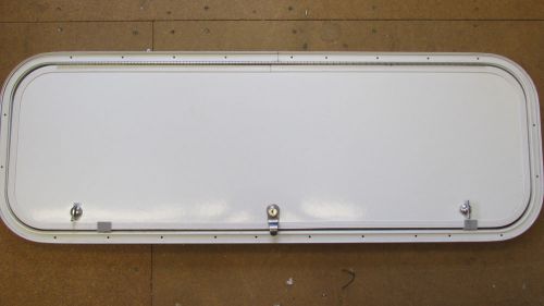 40&#034; x 13&#034; baggage door 1k2t1fp arctic white fx awf spl th  1 key/ 2 twist  locks