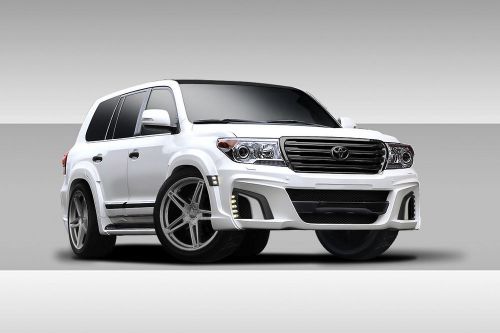 2012-2015 toyota land cruiser eros version 1 wide body body kit - 8 piece