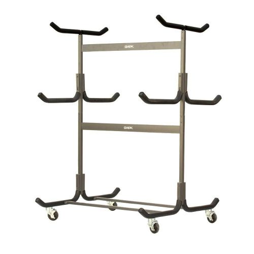 400 lb. capacity freestanding portable 5-kayak, canoe boat hanger storage rack