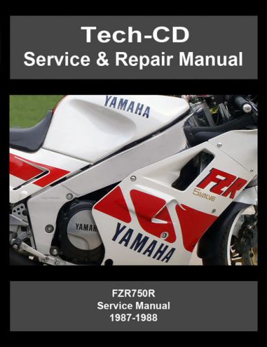 Yamaha fzr750r service &amp; repair manual fzr-750r 1987-1988