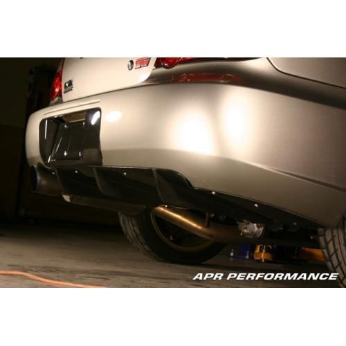 Apr performance rear diffuser for subaru impreza wrx / sti 2002-2007