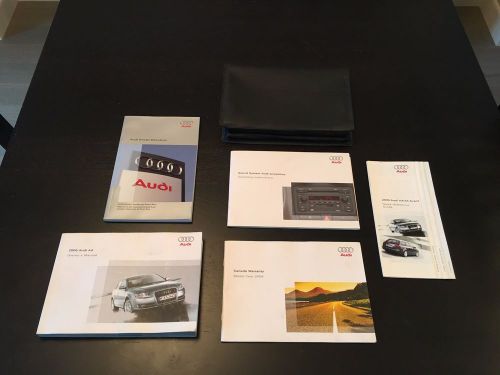 Original owners manual, warranty and audio booklet for audi a4 b7 (2006 - 2008)