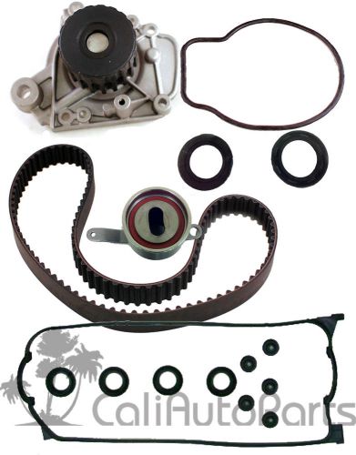 96-00 honda civic del sol 1.6 d16y7 timing belt tensioner &amp; water pump &amp; gasket