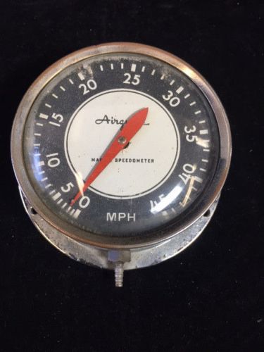 Vintage airguide boat marine speedometer  45 mph***free usa shipping***