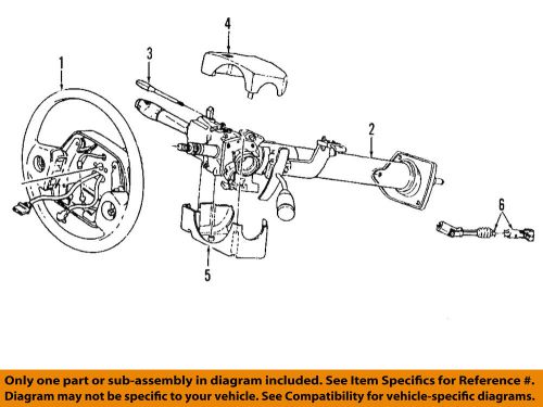 Chrysler oem steering column-upper shroud 5ge09bd1ad