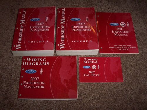 2007 ford expedition shop service repair manual xlt eddie bauer limited 5.4l v8