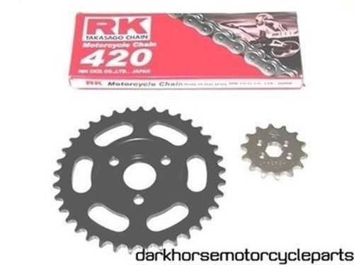 New chain and sprockets kit   honda   z50r   z50   z 50