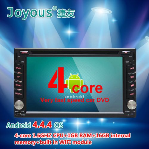 Android 4.4.4 quad-core 6.2” multimedia car dvd gps player  audio wifi airplay