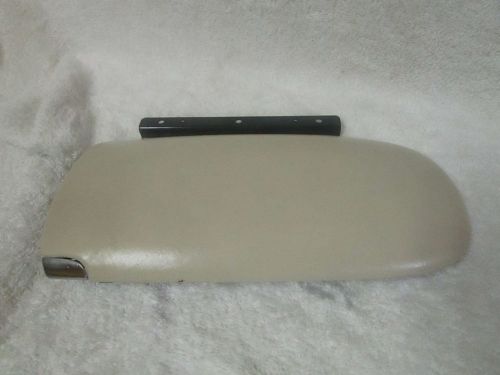 97 98 lincoln mark viii center console arm rest storage lid oem