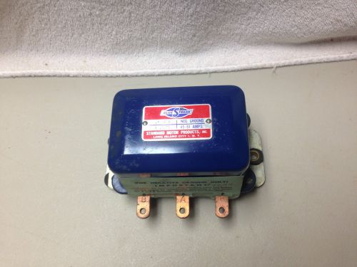 Nos blue streak vr-347x voltage regulator 6v neg ground 1951- 54 gm chevy buick