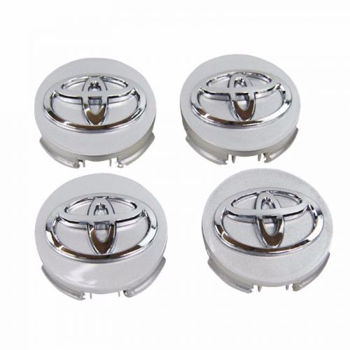 4pcs toyota corolla venza solara sienna avalon camry wheel center hub cap 62mm