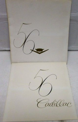 1956 cadillac original prestige sales brochure rare w/envelope sixty 62 75