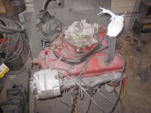 1970&#039;s 350 chevy gmc engine * motor * low mileage * complete with brackets