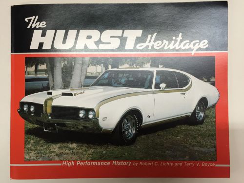 Brand new nos the hurst heritage book high performance history never opened!!!