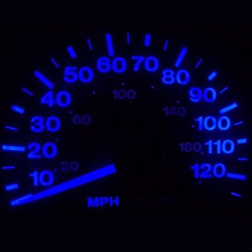 Dash cluster gauge blue smd led light kit fits 96-04 chevy express 1500 2500 van