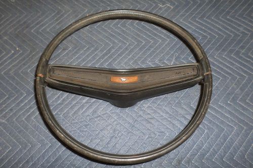 Ford mustang ii original black steering wheel king cobra ghia