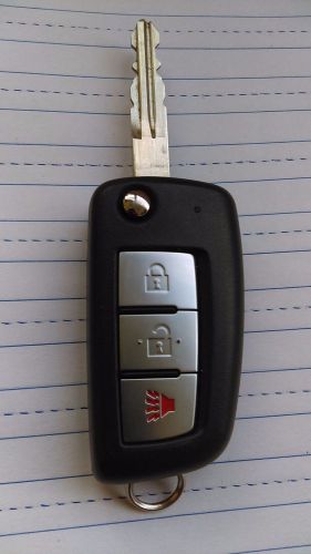 2014 - 2015 nissan rogue keyless entry flip key fcc id:cwtwb1g767 oem fob