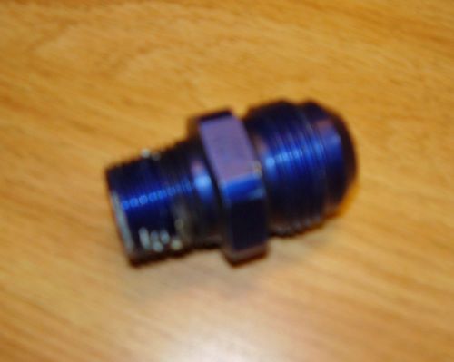 Xrp an -12 to 1/2&#034; npt adapter fitting nascar dirt late model hot rod aeroquip