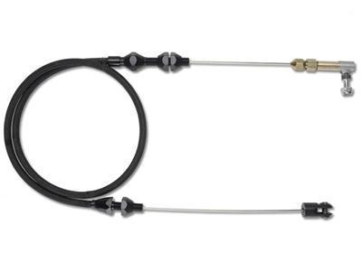 Lokar midnight series throttle cable xtc-1000efi