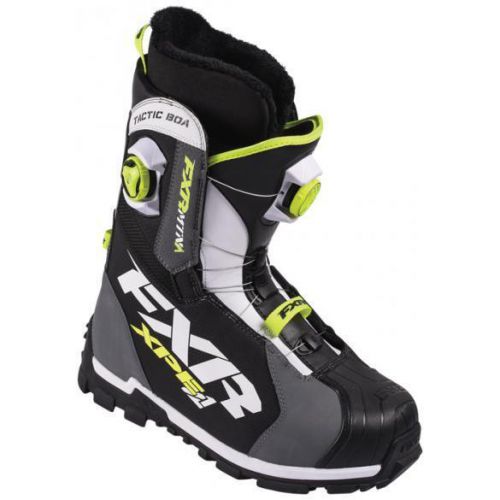 Fxr racing tactic boa focus mens snowboard skiing sled snowmobile boots