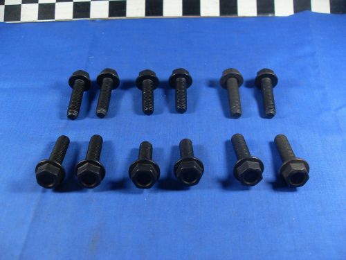 1964-77  oldsmobile cutlass 442 w-30 w-31 intake manifold bolt set v markings