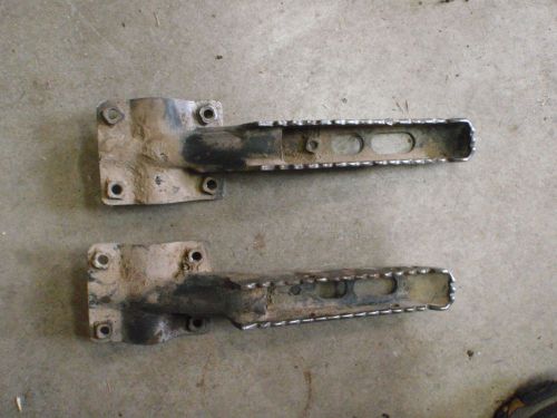 #112 honda trx300fw  fourtrax 300 2x4 footpegs foot pegs