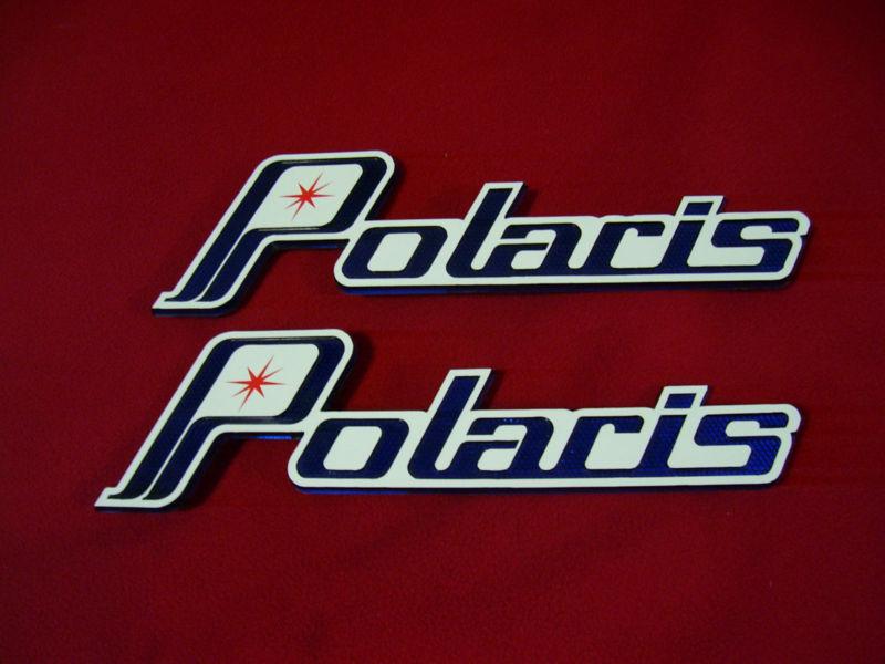 Polaris vintage emblem decal reflector starfire tx colt atx tc + others 