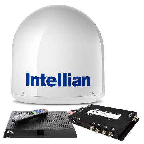 Intellian i2 us system w/dish/bell mim, 15m rg6 cable,  vip211z dish hd receiver