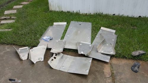 2016 yamaha wolverine side by side skid plates