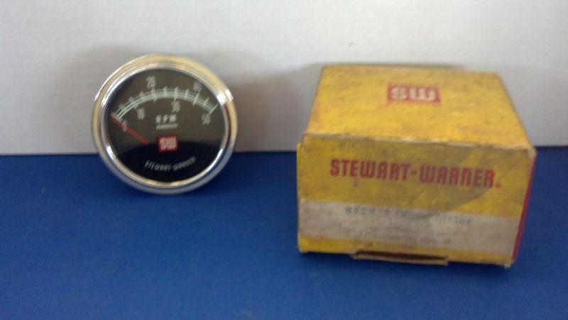 Stewart warner 12v tachometer 812831 nos