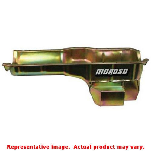 Moroso 27862 moroso oil pan yellow zinc fits:jeep 1987 - 2001 cherokee l6 4.0 1