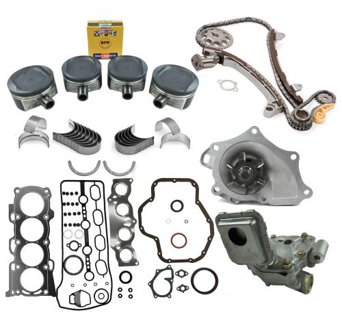 01-06 toyota camry solara 2azfe 2.4l metal gasket master engine rebuild kit