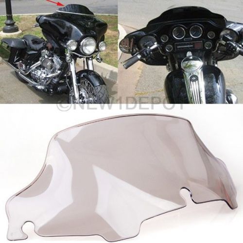 6.5&#039;&#039; motor smoke wind shield screen for harley electra street glide touring nd