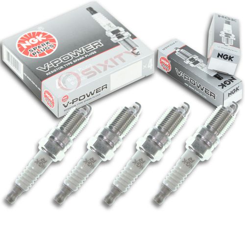 4pcs mercruiser 350 mag mpi gen+ from 0m310000 ngk v-power spark plugs xj