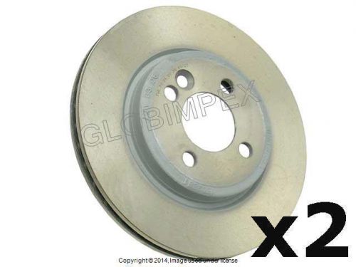 Bmw mini r50 r52 (06-08) brake disc front oem new (2) + 1 year warranty