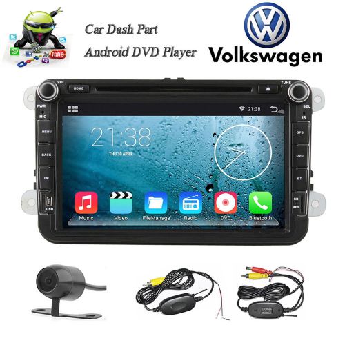 Quad-core car dvd player android 4.4 stereo gps navi wifi-3g obd2 for jetta bora