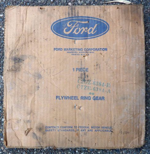 Nos ford flywheel ring gear c20z-6384-b 1962-66 ford fairlane w/ 221 260 289 sti