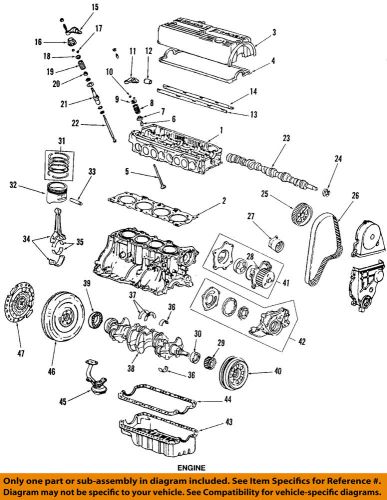 Honda oem 84-89 accord-engine oil pan gasket 11251pc6010