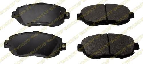 Monroe fx619 brake pad or shoe, front-monroe prosolution semi-metallic brake pad